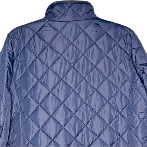 J. Crew Factory Diamond Quilted Jacket - Navy - XL - Picture 8 of 13